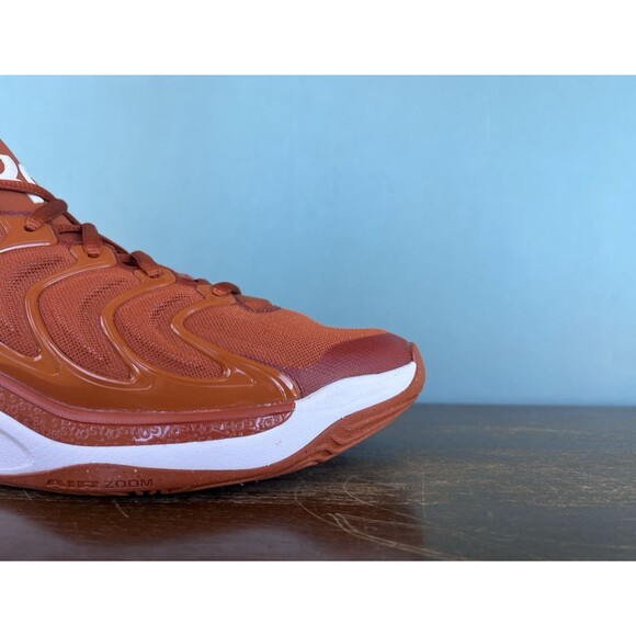 Nike KD 17 Desert Orange Texas Longhorns PE Basketball Shoes Men\'s Size 8 main image 9